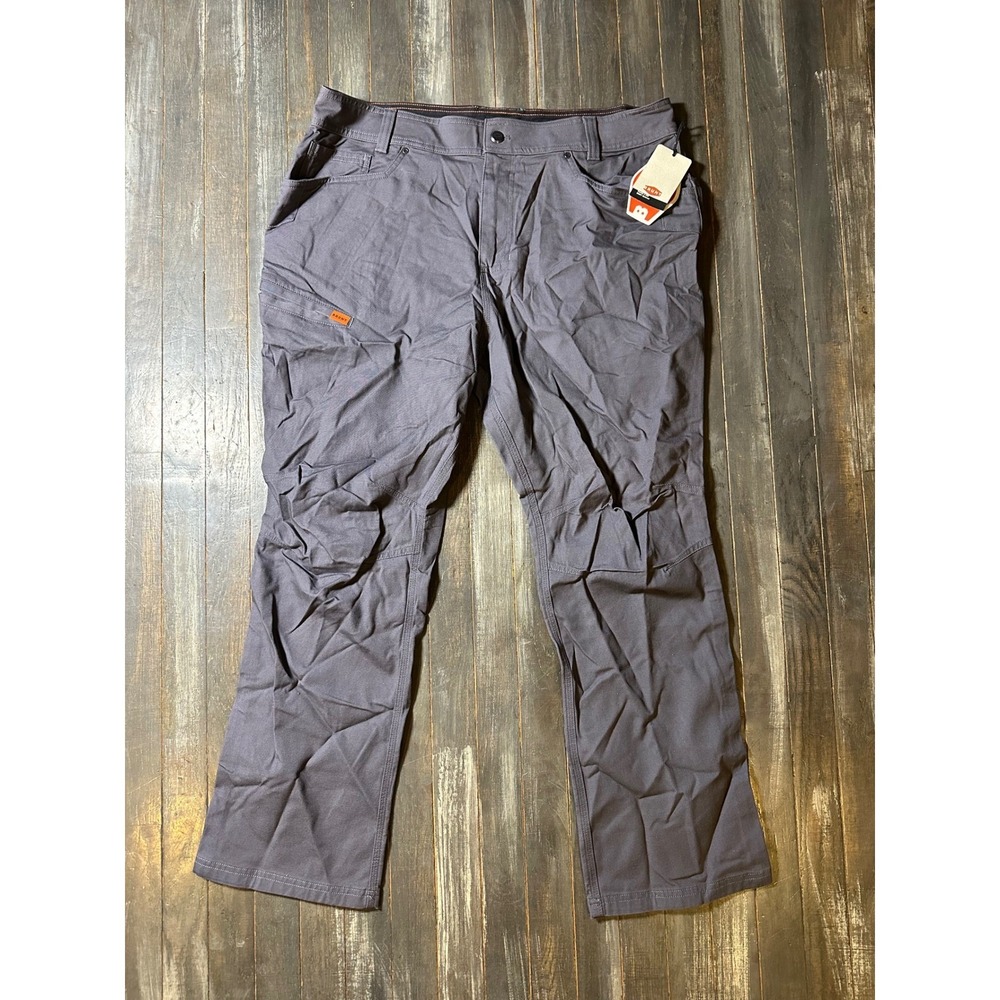 Brunt Workwear Mens Torra Straight Fit Work Pants Dark Grey